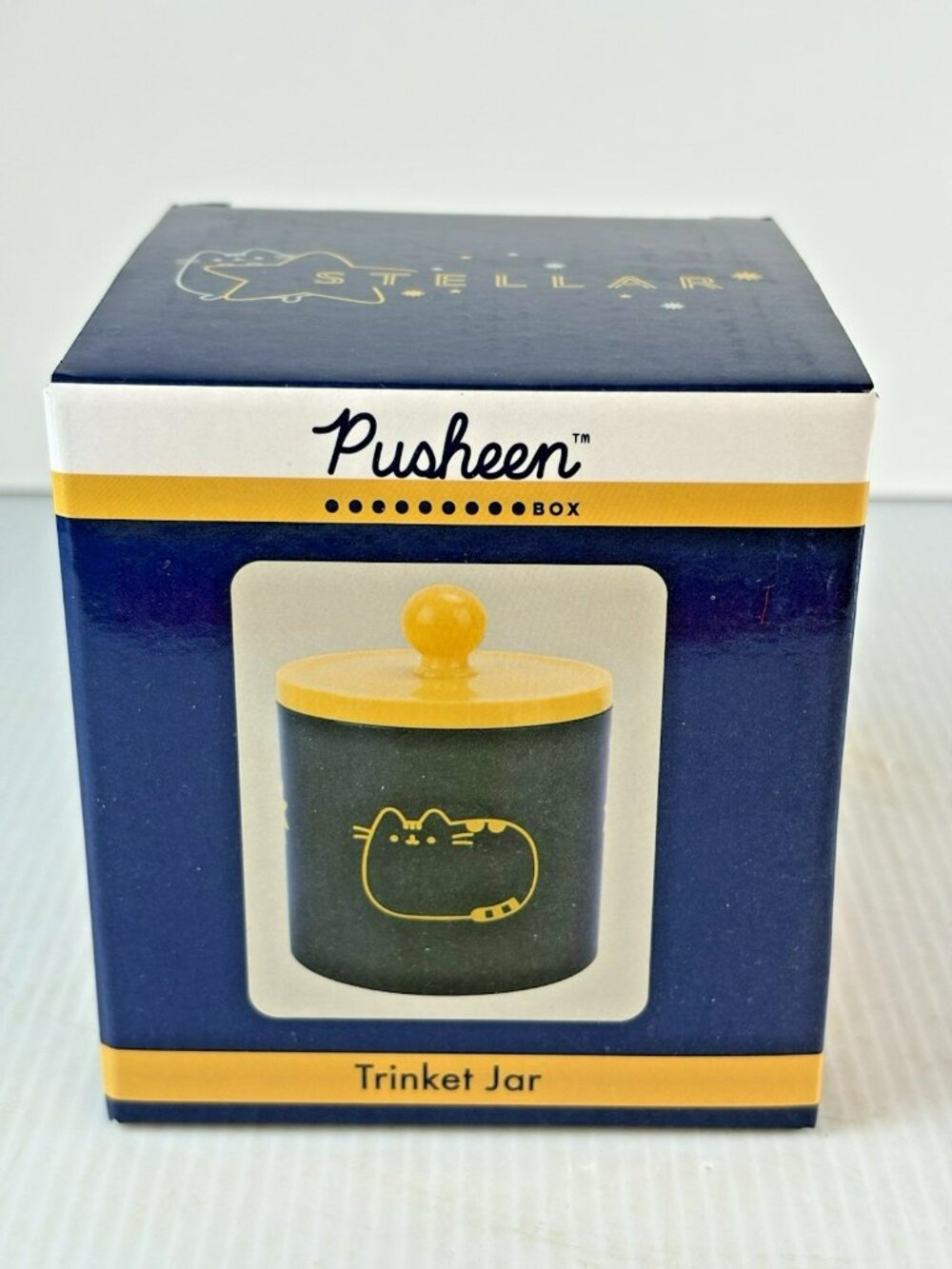 Pusheen Fall 2021 Exclusive Tin Trinket Jar NIB